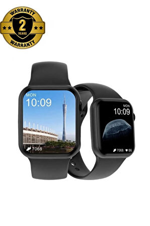 Su Geçirmez 45mm Simli Watch 7 Ios Android Sağlık Spor Sensörlü Bluetooth Aramalı Alarm Akıllı Saat