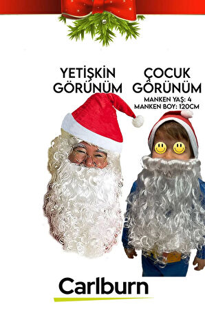 Özel Üretim Yıkanabilir Ucu Ponponlu Çocuk Yetişkin Yılbaşı Noel Baba %100 Polar Şapka 2 Adet