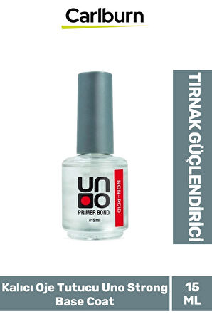 Tırnak Güçlendirici Elastik 48W Cihazlarda Kullanılan Kalıcı Oje Tutucu Uno Strong Base Coat 15 ml