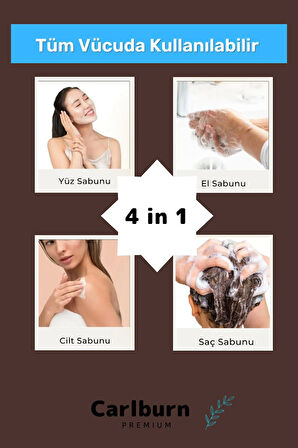 100% Doğal Güzel Kokulu El Yüz Saç Vücut Cilt Onaran Kolajen Etkili Amber Bitkisel Sabun 2 Adet