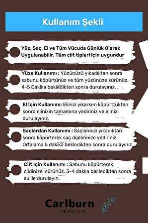 100% Doğal Güzel Kokulu El Yüz Saç Vücut Cilt Onaran Kolajen Etkili Amber Bitkisel Sabun 3 Adet