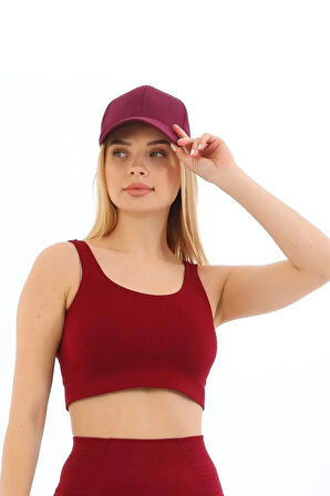 Özel Üretim Göğüs Toparlayıcı Sarkma Önleyen Spor Günlük Kalın Askılı Pedli Fitilli Crop Büstiyer