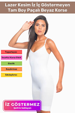 Özel Üretim Vücut Şekillendirici Toparlayıcı Sıkılaştırıcı Kadın Rahat Günlük Tam Boy Paçalı Korse