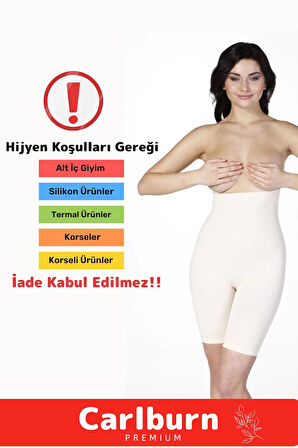 Özel Üretim İz Göstermeyen Kaymaz Lazer Kesim Toparlayıcı Sıkılaştırıcı Kadın Yüksek Bel Slip Korse