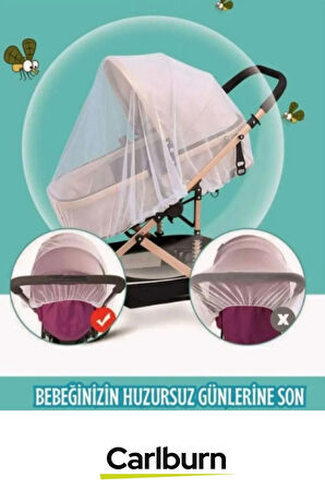 Özel Üretim Sinek Örümcek Böcek Karşı Koruma Mikro Delik Tak Çıkar 100x80x80 Bebek Arabası Cibinliği