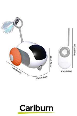 Özel Üretim Şarjlı Etkileşimli Renkli Kuyruk Aparatlı Aktivite Uzaktan Kumandalı Robot Kedi Oyuncağı