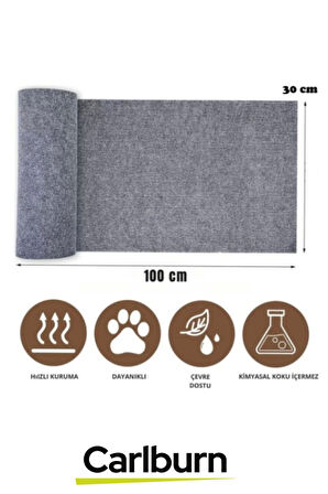 Özel Üretim Mobilya Koltuk Dayanıklı Hızlı Kuruma Yapıştırılabilir Kedi Tırmalama Matı 100x30cm