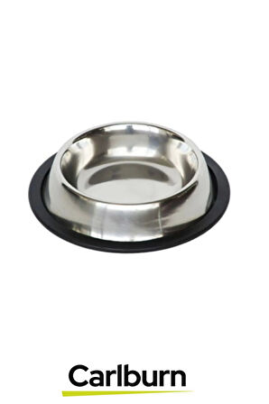 Özel Üretim Dayanıklı Uzun Ömürlü Sağlam Şık Paslanmaz Çelik Metal Kedi Köpek Mama Su Kabı 26 cm