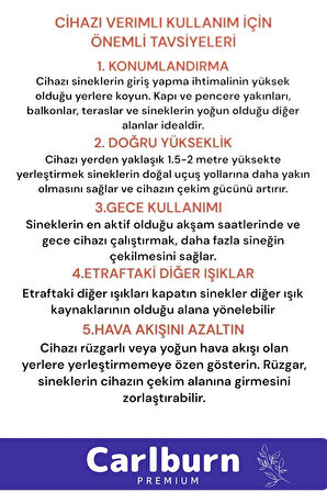 Premium Yükseltmiş Güç Çift Florasan Elektrikli Uv Zincirli Askılı Sinek Sivrisinek Öldürücü 220V