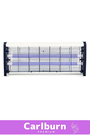 Premium Yükseltmiş Güç Çift Florasan Elektrikli Uv Zincirli Askılı Sinek Sivrisinek Öldürücü 2200V