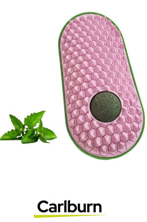 Premium Seri Yumuşak Çıkıntılı Yapı Yapışkanlı Silikon Kaşıyıcılı Kedi Otu