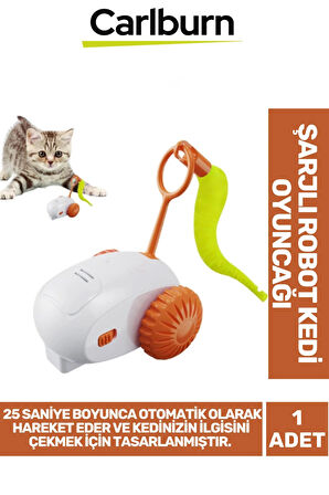 Özel Üretim İnteraktif Hafif Oyun Açma Kapama Düğmeli Dayanıklı Usb Şarjlı Robot Kedi Oyuncağı