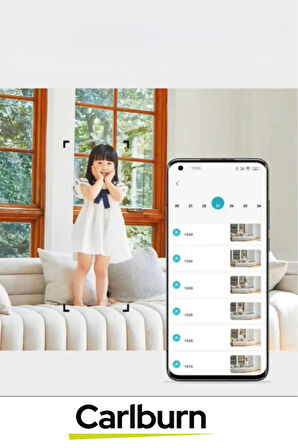 Çift Yönlü Dinleme Konuşma Gece Görüş 360 Derece Panoramik Uygulama Destek Wi-Fi Ev Güvenlik Kamera