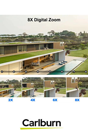 Çift Yönlü İletişim Hareket Algılama Sensörü H.265 Video Gece Görüşü 3 Lens Wi-Fi Güvenlik Kamerası