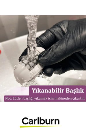 Premium Şarjlı Ergonomik Kompakt 2 Kademe Hız Ayarlı Profesyonel Döner 2 Başlıklı Epilasyon Aleti