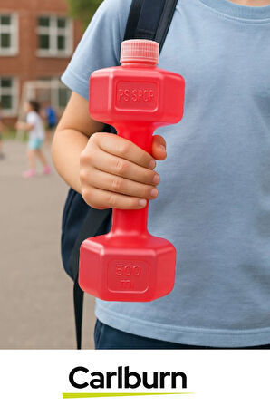 Özel Tasarım Bpa İçermeyen Gıdaya Uygun Plastik Spor Günlük Kamp Koşu Dambıl Suluk 500 ml