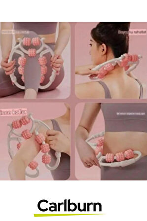 Premium Çift Taraflı Ayarlanabilir Basınç Seviyeli Selülit Masaj Aleti 9 Tekerlekli Lenf Drenaj Rulo