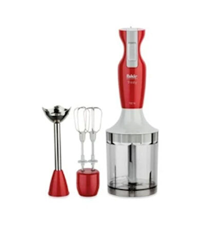 Fakir Trinity Blender Set Kırmızı 2016ST0066 (VİTRİN ÜRÜNÜDÜR.)