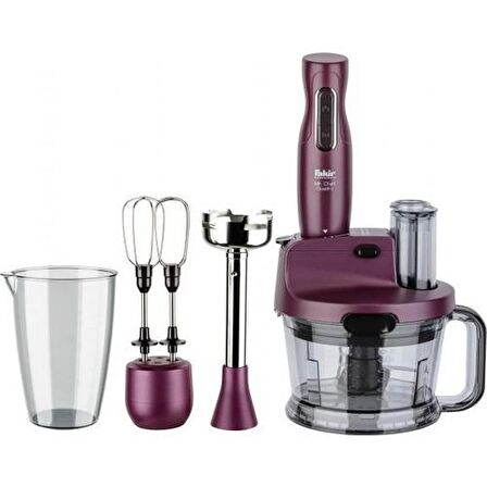 Fakir MrChef Quadro Çırpıcı Karıştırıcı 1000 W Set Mikser 