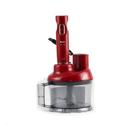 Fakir SMS 410 1700 W Mikser & Blender Seti Kırmızı(VİTRİN ÜRÜNÜDÜR)