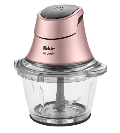 Fakir Atomic 2 Bıçaklı Cam Hazneli Elektrikli 1 lt Doğrayıcı Rondo