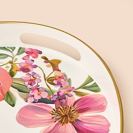 Evidea Kitchen Oval Tepsi - Renkli - 42 cm