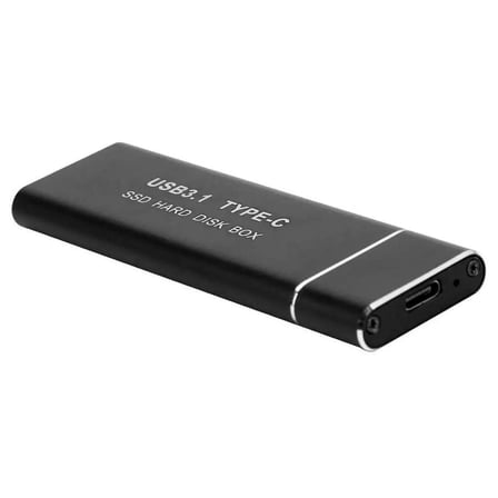 M2 NVME Harici SSD/HDD Hardisk kutusu.NVME/NGFF okuyucu. 3.1-3.2 veri okuma TYPE C giriş
