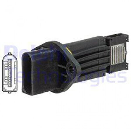 Mercedes Hava Akıs Metre (om611) W203 00>07 W210 99>02 W461 03> W163 99>05 - Delphi Af10366-12b1
