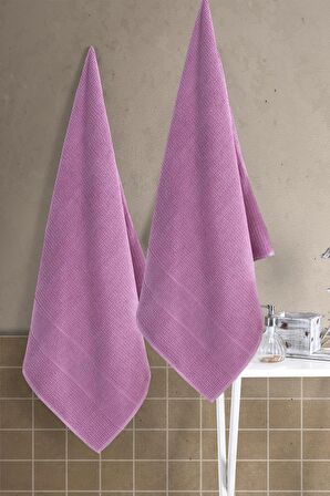 Royal | 70x140 Cm 2'Li  Banyo Havlu Seti, %100 Pamuklu Havlu Takımı