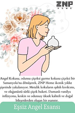 Angel | Çubuklu Oda Kokusu Esansiyel Uçucu Diffuser Angel 50ml