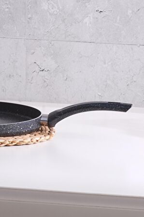 Gözleme Tavası 34 Cm Granit Bazlama Lavaş Tavası