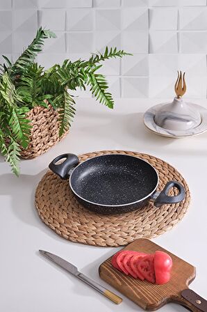 Comfort | Sahan Tava 18 Cm Çift Kulplu Granit Sahan Tavası