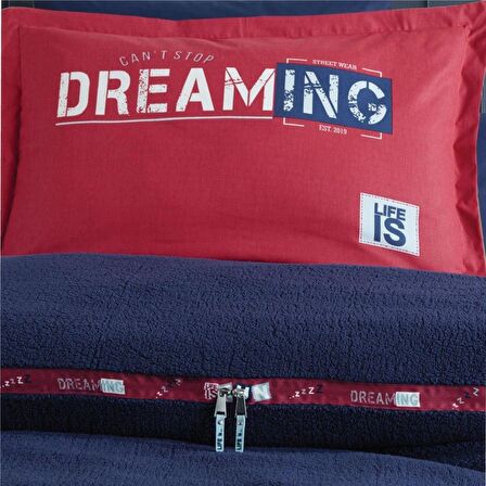 Clasy 100% Pamuk Welsoft Nevresim Takımı Tek Kişilik Life Is