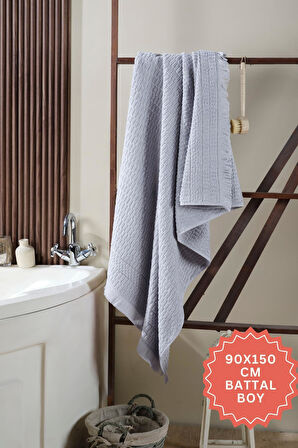 Daphne Banyo Havlusu 90x150 Cm %100 Pamuk Battal Boy