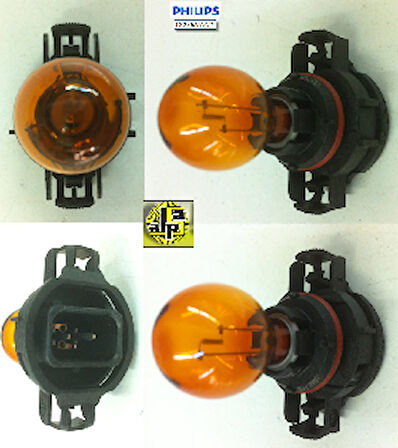 Unıversal Ampul-12v Psy19w Amber  Hipervision - Philips-12275nac1