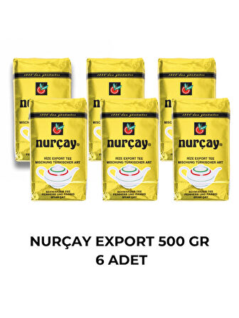 Nurçay Export Çayı 500 gr - 6 Adet