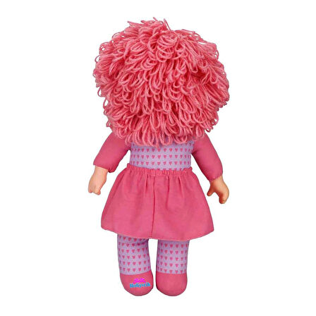45 Cm Sevimli Pembe Saçlı Oyuncak Efsane Lahana Bebek