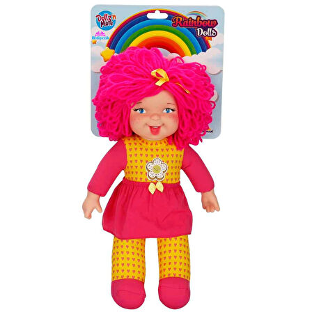 45 Cm Sevimli Pembe Saçlı Oyuncak Efsane Lahana Bebek