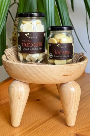 Organik Cacao Butter Wafer Flake Pul Kakao Yağı 170 G