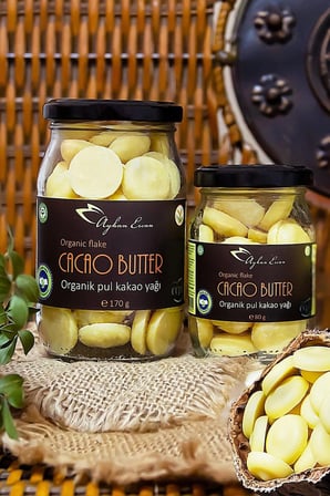 Organik Cacao Butter Wafer Flake Pul Kakao Yağı 170 G