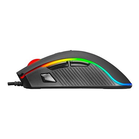 T60 Beyaz Red Switch Typ-C Oyuncu Klavyesi+Everest SM-G06 6400 dpi RGB Gaming Mouse