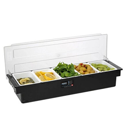 Bora Plastik BO294 Corona Professional 6'lı Bar Konteyner