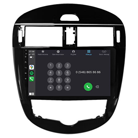 Nissan Pulsar Android Multimedya Sistemi (2015-2018) CRV-4755XD