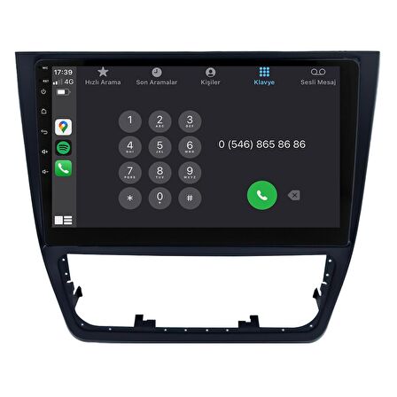 Skoda Yeti Android Multimedya Sistemi (2010-2017) CRV-4486XD