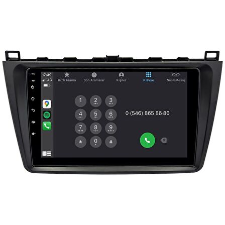 Mazda 6 Android Multimedya Sistemi (2009-2011) CRV-4591XD