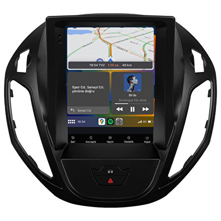 Ford Courier Titanium Android Multimedya Sistemi (2013-2024) CRV-4837XDT