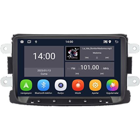 Dacia Sandero Android Multimedya Sistemi (2013-2020)