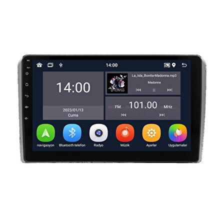 Audi A3 Android Multimedya Sistemi (2005-2012)