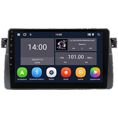 BMW 3 Serisi E46 Android Multimedya Sistemi (1997-2003)