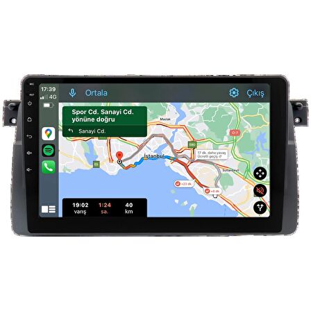 BMW 3 Serisi E46 Android Multimedya Sistemi (1997-2003)